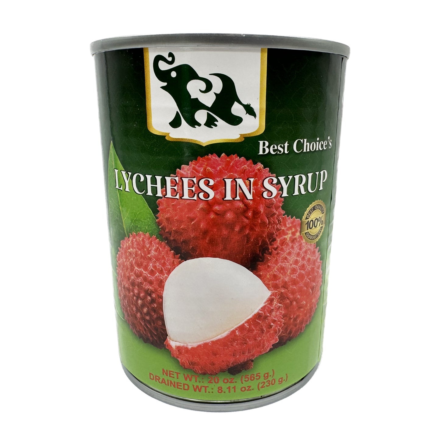 Best Choice's Lychee in Syrup ลิ้นจี่ในนํ้าเชื่อม - 565g