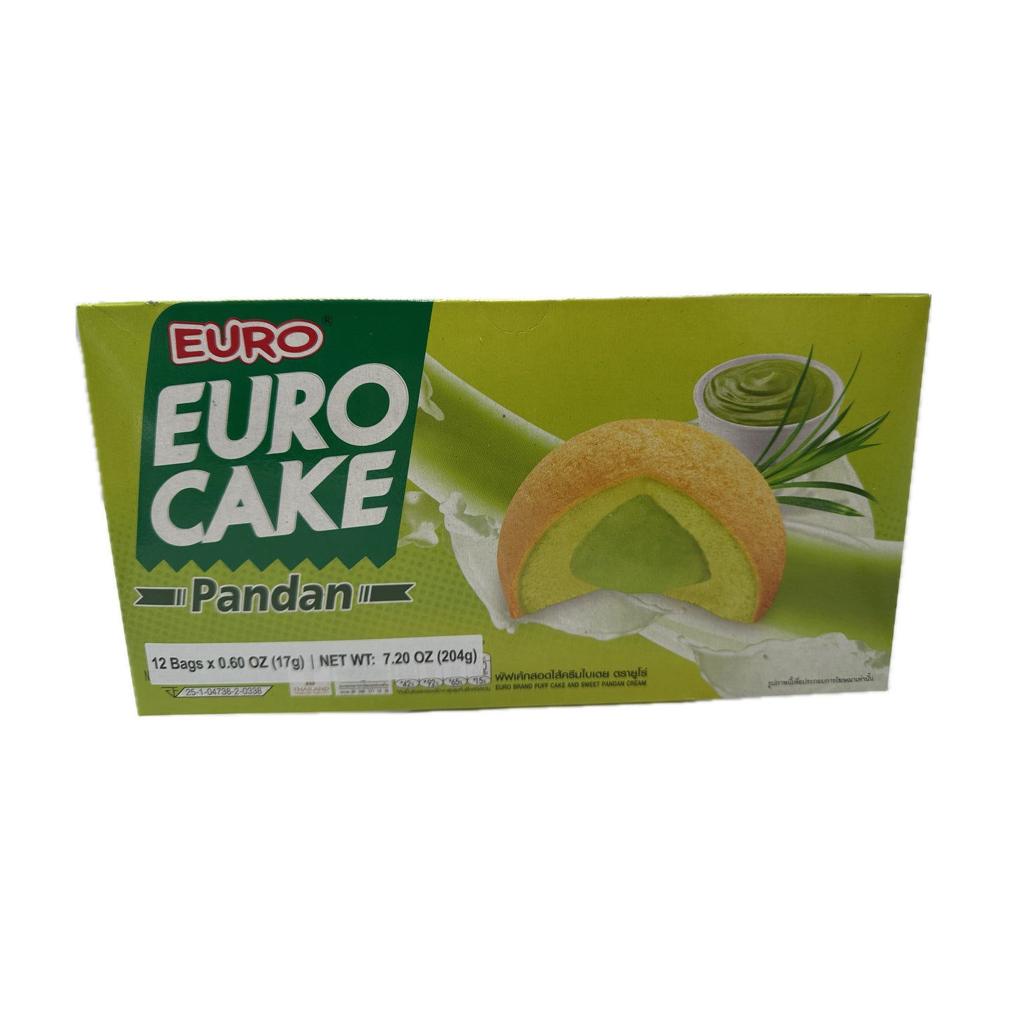 Euro Cake Variety of Flavors and Fillings ยูโร่เค้ก, 144-204g