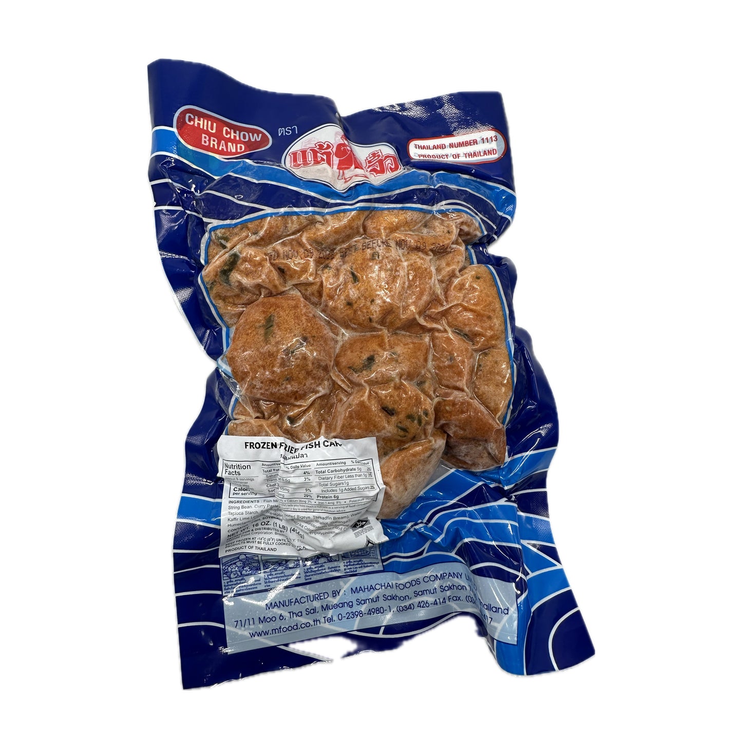 Chiu Chow Thai Fried Fish Cake ทอดมันปลา - 16 oz