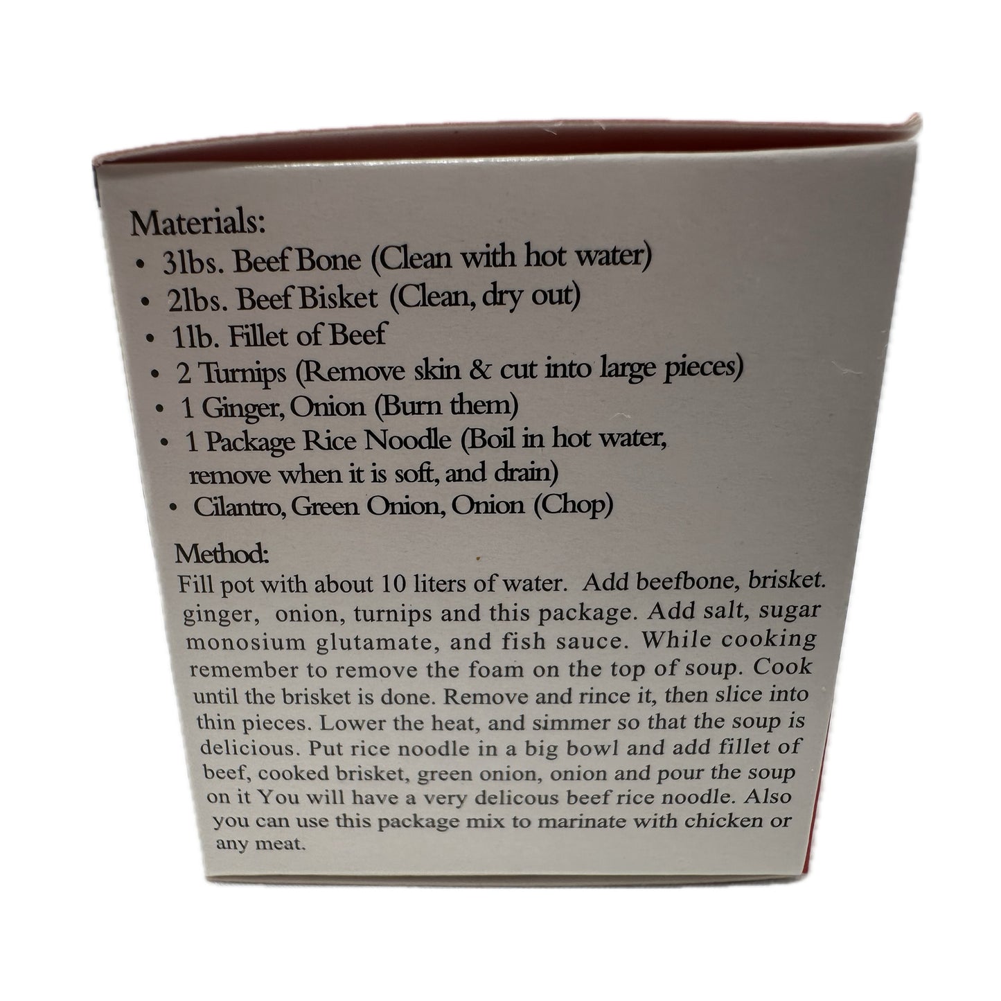 Chinese Special Spice Pho (Filter Bag) Gia Vi Pho Pasteur - 2oz