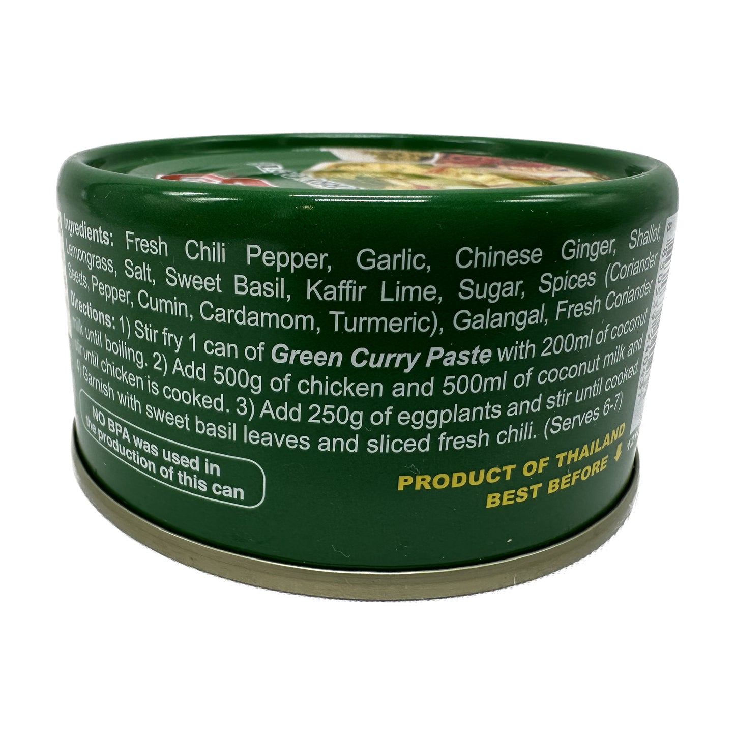 Maesri Green Curry Paste น้ำพริกแกงเขียวหวานตราแม่ศรี - 4 oz