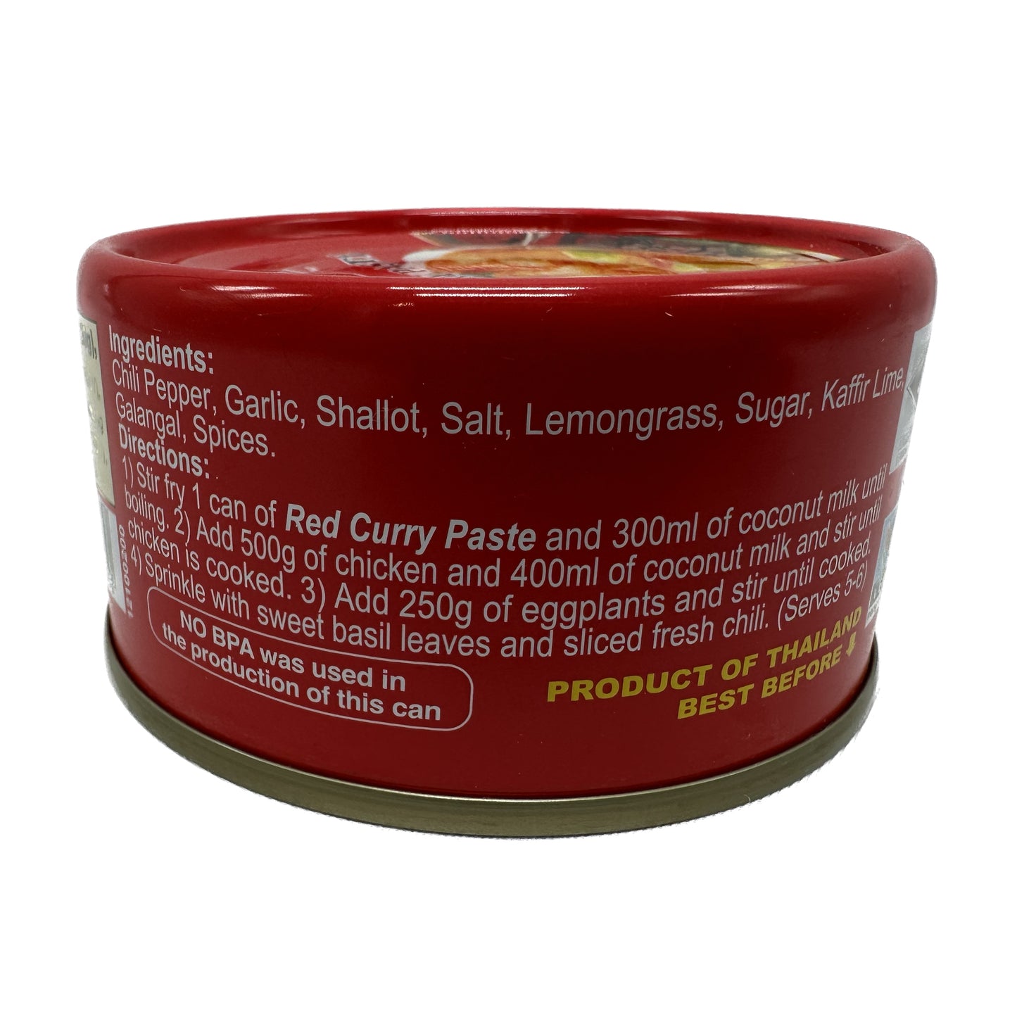 Maesri Red Curry Paste น้ำพริกแกงแดงตราแม่ศรี - 4 oz