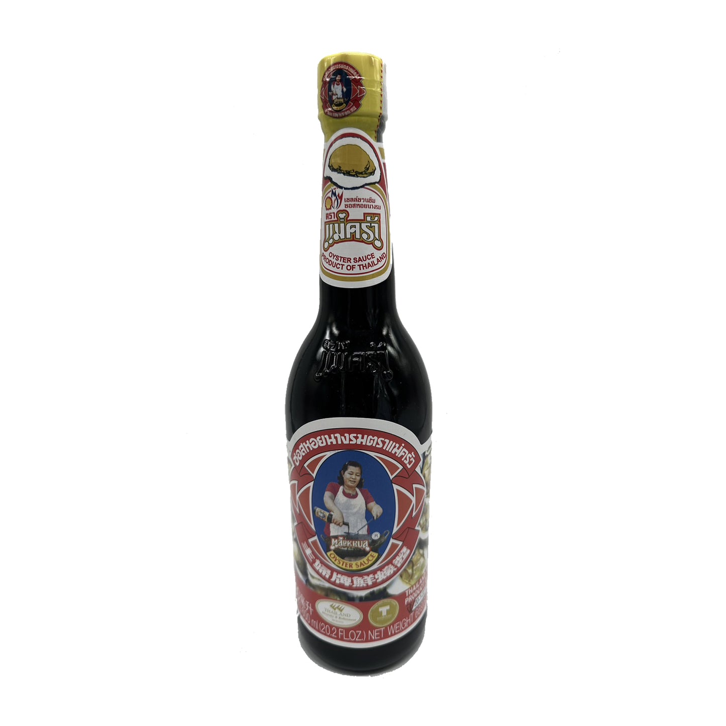 Thai Oyster Sauce Maekrua Brand ซอสหอยนางรมตราแม่ครัว - 23.6 FL OZ