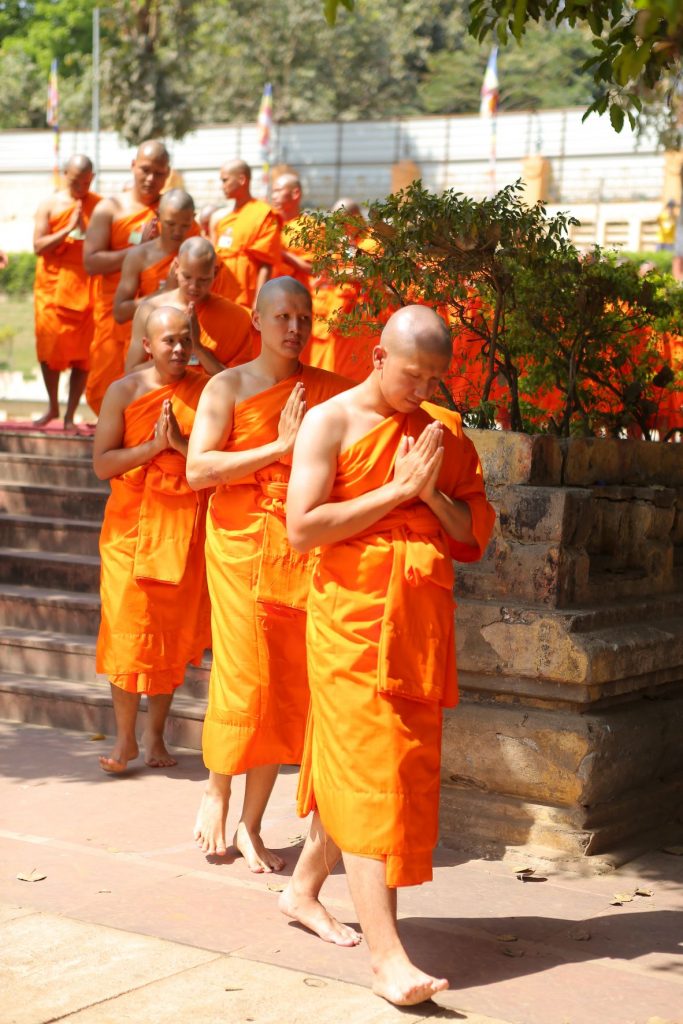 Premium Buddhist Full Robe Set 7pcs, Large, Thai, Laos, Ordaining ชุดไตรโทเร size 1.90 meters