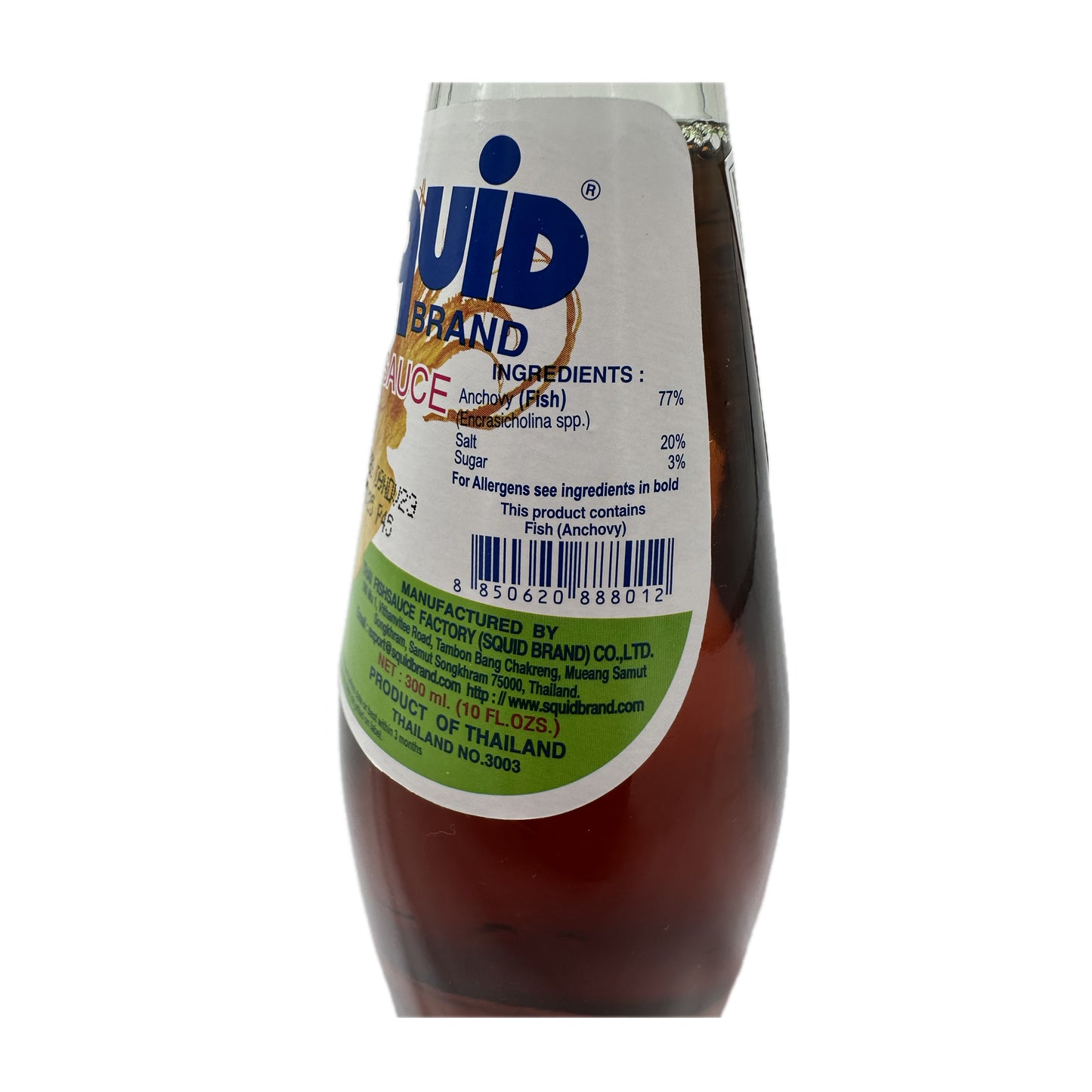 Squid Brand Fish Sauce น้ำปลาตราปลาหมึก - 10oz
