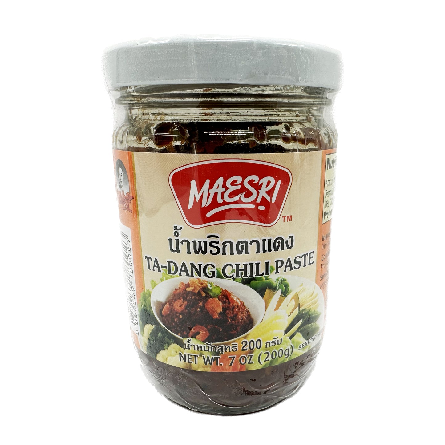 Maesri Ta-Dang Chili Paste น้ำพริกตาแดงตราแม่ศรี - 200g