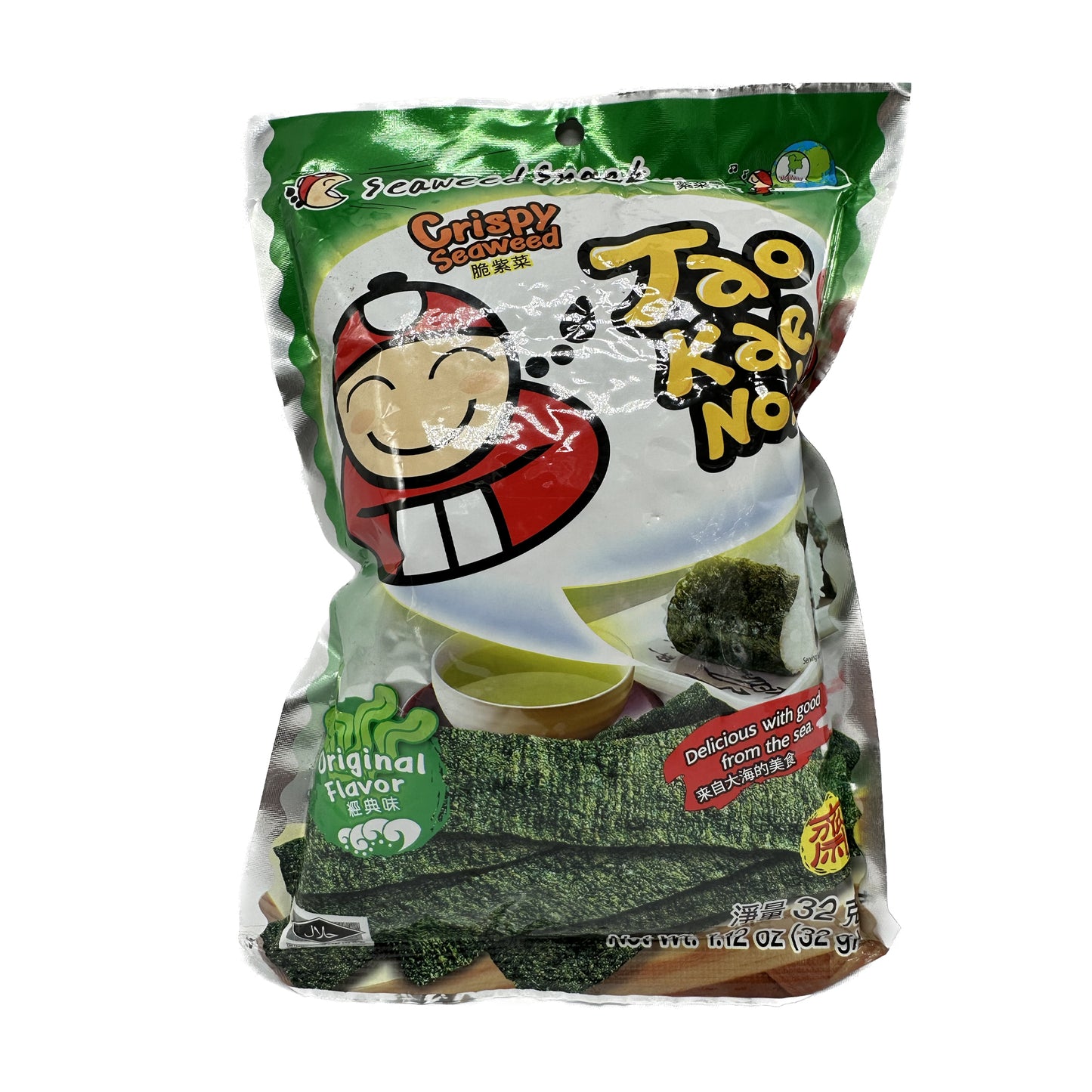 Taokaenoi Crispy Seaweed เถ้าแก่น้อย - 24g/32g/40g