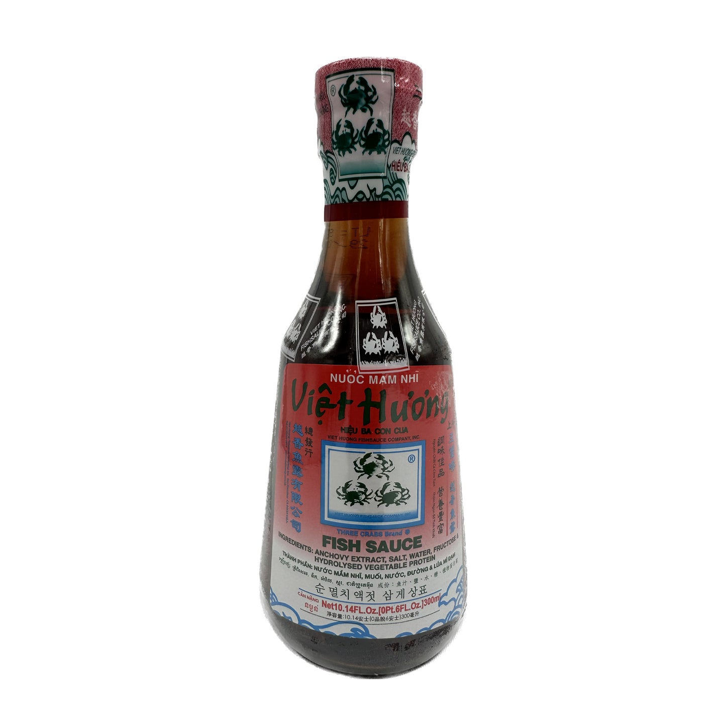 Three Crabs Brand Fish Sauce น้ำปลาตราสามปู, 6 fl oz