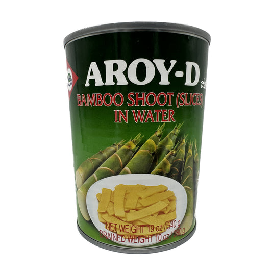Aroy-D Band Bamboo Shoots (Slices) in Water -19 oz