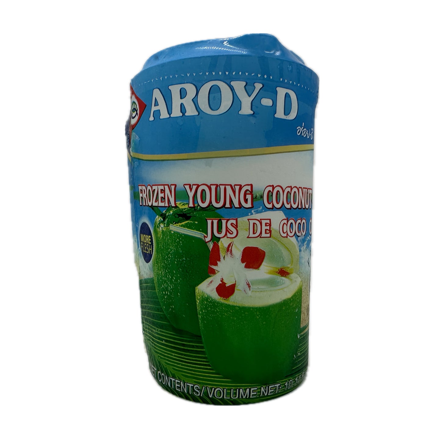 Aroy-D Frozen Young Coconut Juice น้ำมะพร้าวอ่อนแช่แข็ง ตราอร่อยดี - 10.14 oz