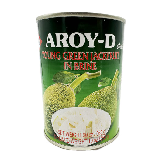 Aroy-D Young Green Jackfruit in Brine ขนุนอ่อนในน้ำเกลือ - 565g