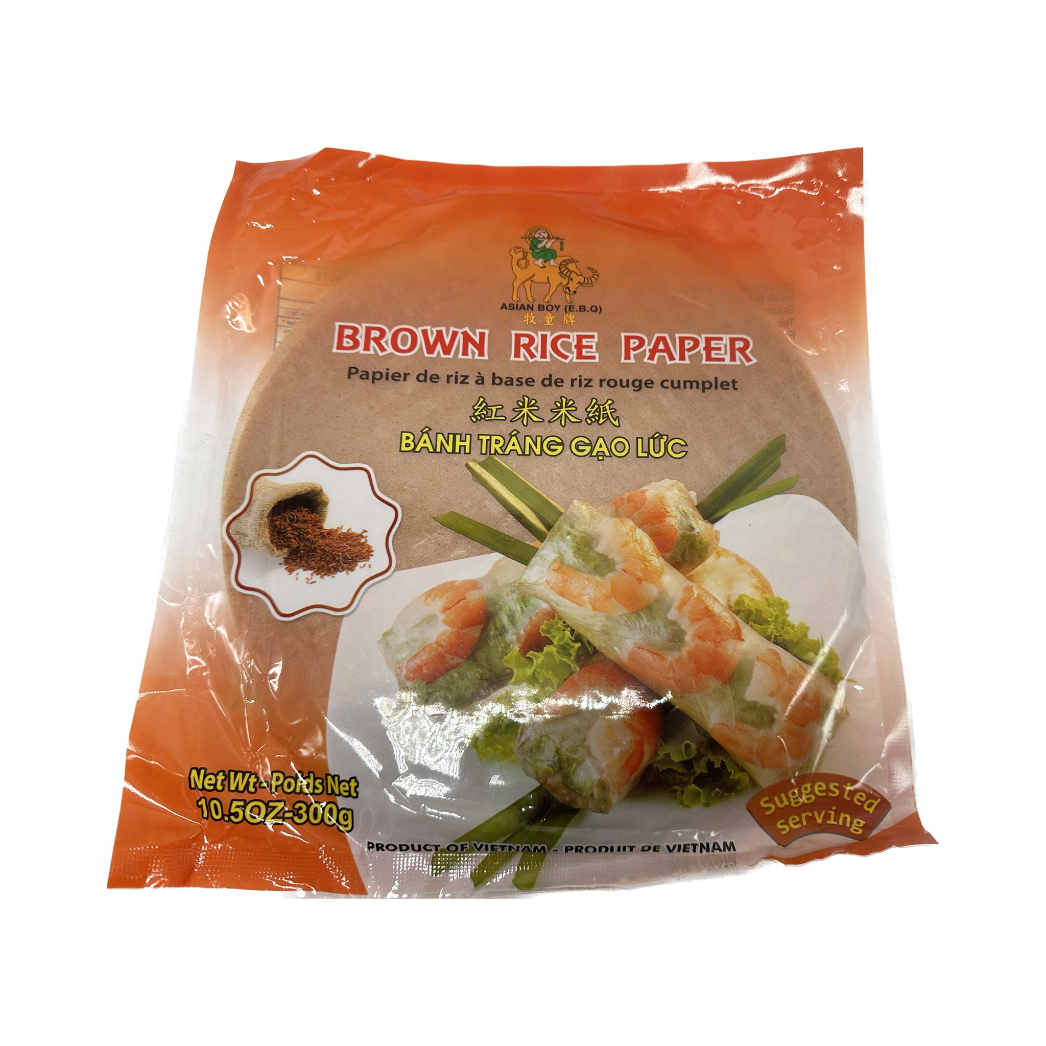 Brown Rice Paper - 10.5oz – DRAsianGrocery