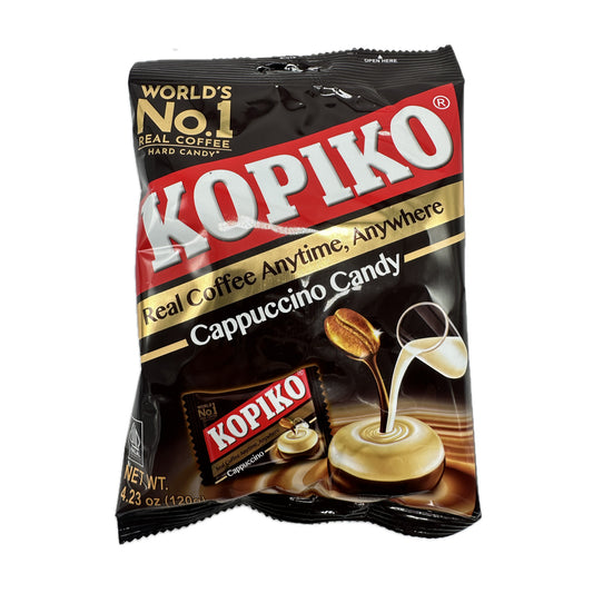 Kopiko Real Coffee Anytime, Anywhere Cappuccino Candy - 4.23oz