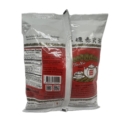 Thai Tea Mix Red Tea Powder (Artificial Vanilla Flavor) ChaTraMue Brand ชาแดงปรุงสำเร็จชนิดผง กลิ่นวานิลา - 14.1 oz