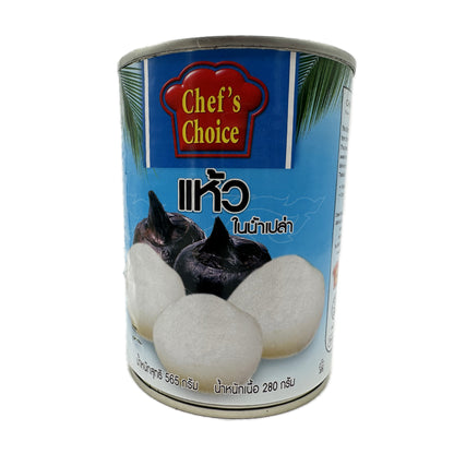 Whole Water Chestnut in Water by Chef's Choice Brand แห้วกระป๋อง - 20 oz