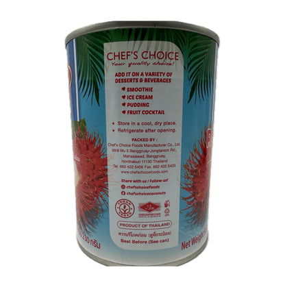 Chef's Choice Rambutan in Syrup เงาะในน้ำเชื่อม - 230g
