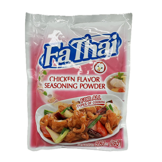Fathai Brand Chicken Flavor Seasoning Powder for All Types of Cooking ผงปรุงรส รสไก่ ฟ้าไทย - 165g