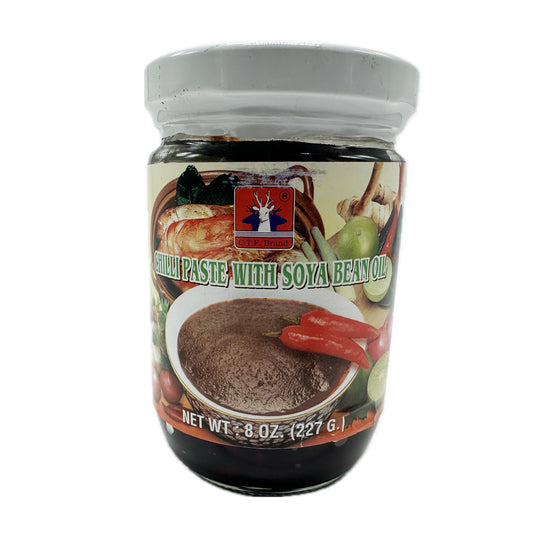 C.T.F Brand Chili Paste with Soya Bean Oil - 8oz