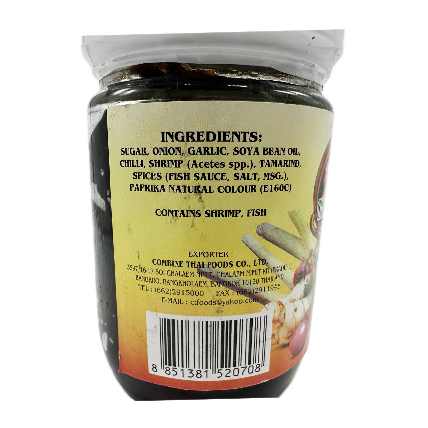 C.T.F Brand Chili Paste with Soya Bean Oil - 8oz