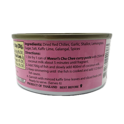 Maesri Chu Chee Curry Paste น้ำพริกแกงฉู่ฉี่ตราแม่ศรี - 4 oz