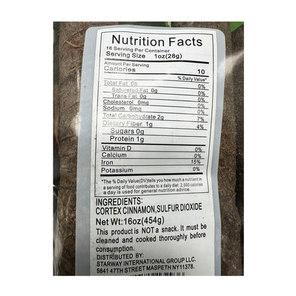 Peony Mark Dried Cortex Cinnamon - 16oz