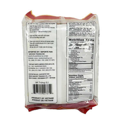 Asian Boy (E.B.Q) Egg Noodles Nouilles Aux Oeufs - 14oz