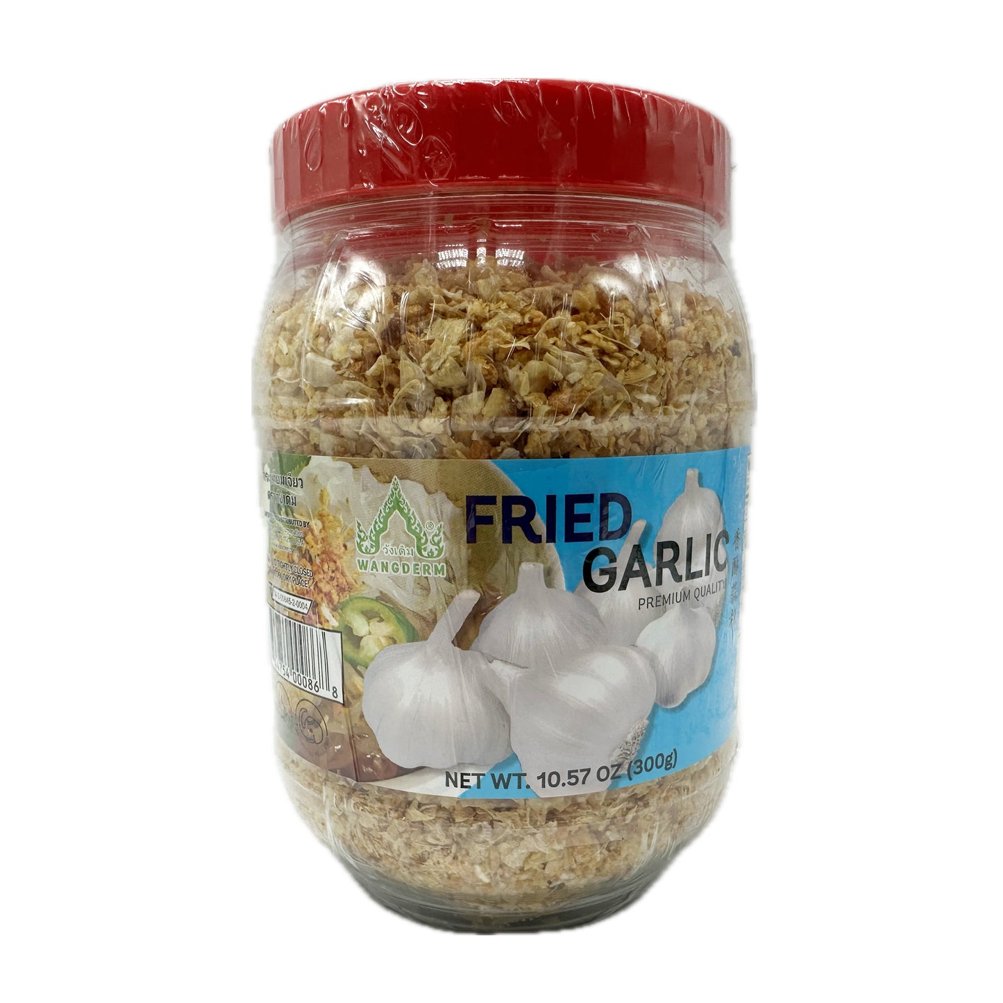 Fried Garlic Premium Quality by Wangderm กระเทียมเจียว - 10.57oz