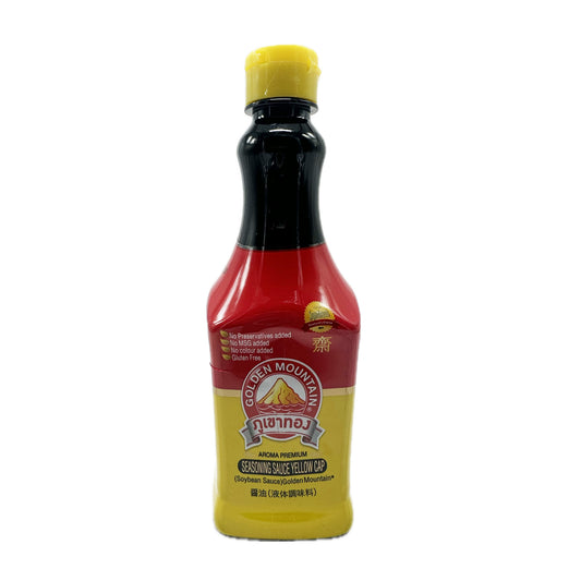 Golden Mountain Soybean Seasoning Sauce Yellow Cap ซอสตราภูเขาทอง - 210ml