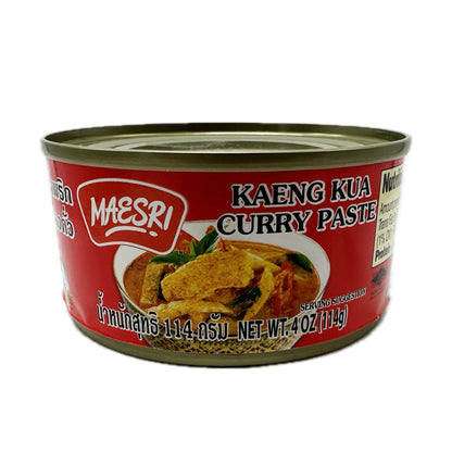 Maesri Kaeng Kua Curry Paste น้ำพริกแกงคั่วตราแม่ศรี - 4 oz