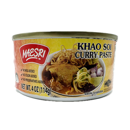Maesri Khao Soi Curry Paste น้ำพริกข้าวซอย ตราแม่ศรี - 114g