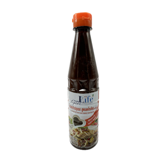 Fermented Fish Sauce (Less Sodium) Goodlife Brand น้ำปลาร้าปรุงรส สูตรลดโซเดียม ตรากู๊ดไรฟ์ -360ml