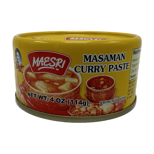 Maesri Masaman Curry Paste  น้ำพริกแกงมัสมั่นตราแม่ศรี - 4 Oz