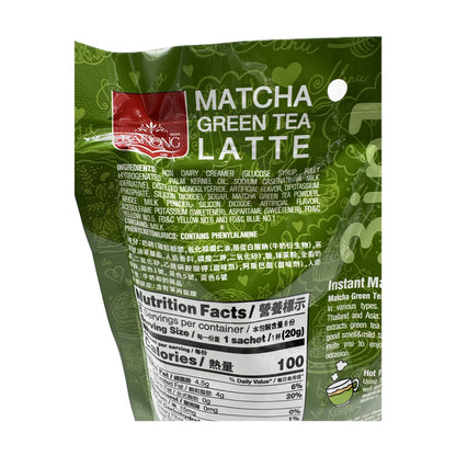 Ranong Instant Matcha Green Tea Latte Mix 3-in-1 - 160g (8 Sachets *20g)