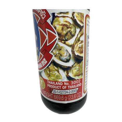 Thai Oyster Sauce Maekrua Brand ซอสหอยนางรมตราแม่ครัว - 23.6 FL OZ
