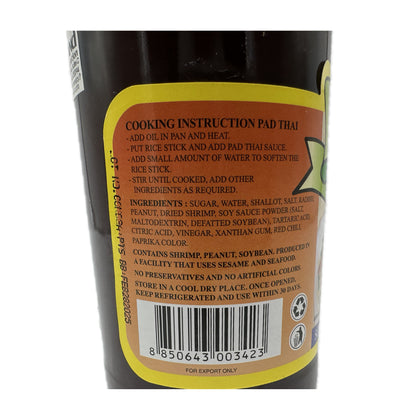 Pad Thai Sauce Ready to Use ซอสผัดไทยสำเร็จรูป by Por Kwan Brand - 28oz