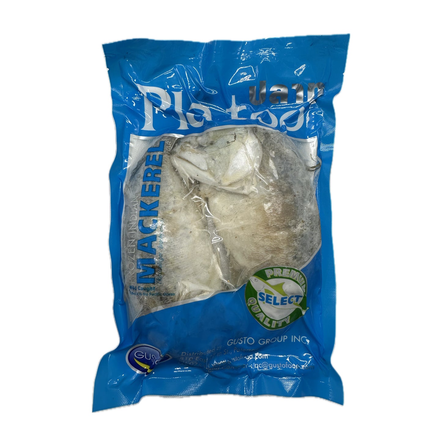 Frozen Indian Mackerel Pla Too Gusto Brand ปลาทูอินเดียแช่แข็ง ตรากัสโต้ - 10-13 oz