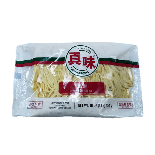 Pre Boiled Noodle Heat-Treated Twin Marquis - 16oz