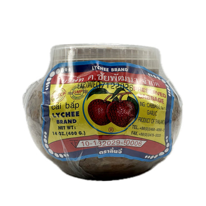 Preserved Cabbage by Lychee Brand ตั้งฉ่าย ตราลิ้นจี่ - 14oz