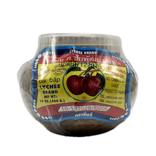 Preserved Cabbage by Lychee Brand ตั้งฉ่าย ตราลิ้นจี่ - 14oz