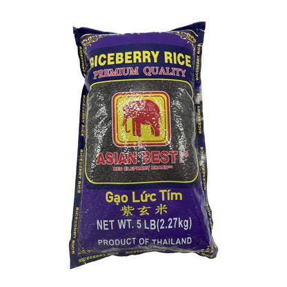 Asian Best Riceberry Rice ข้าวไรซ์เบอร์รี่ - 5lb