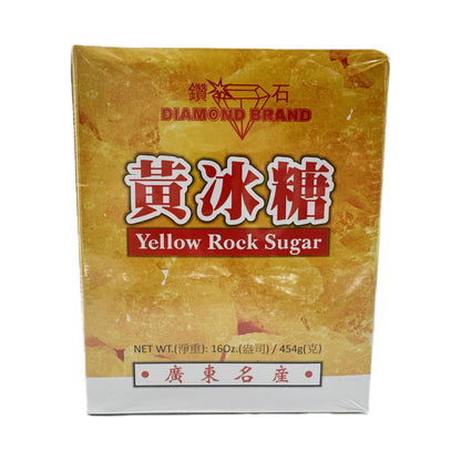 Diamond Brand Yellow Rock Sugar - 16oz