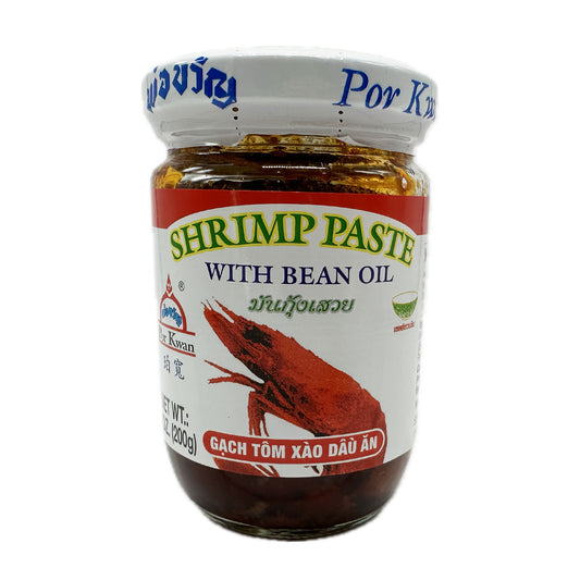Shrimp Paste with Bean Oil มันกุ้งเสวย by Por Kwan - 7 oz