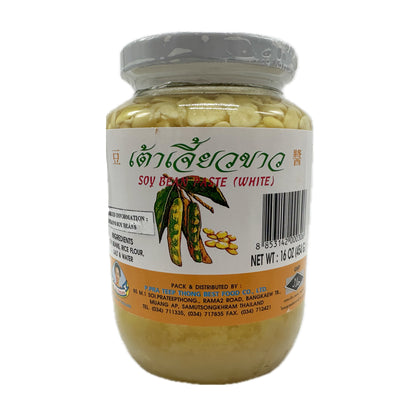 Soy Bean Paste (White) by P.Pra Teep Thong  เต้าเจี้ยวขาว - 16 oz