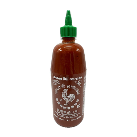 Sriracha Hot Chili Sauce Tuong OT Sriracha by Huy Fong Foods - 28oz