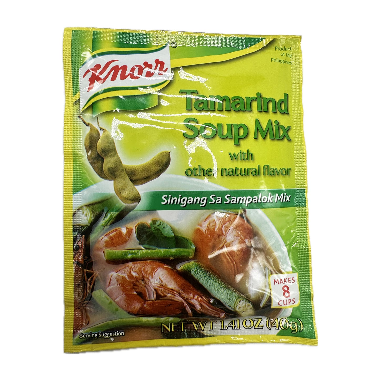 Tamarind Soup Mix with Other Natural Flavor Sinigang Sa Sampalok Mix by Knorr - 1.41 oz