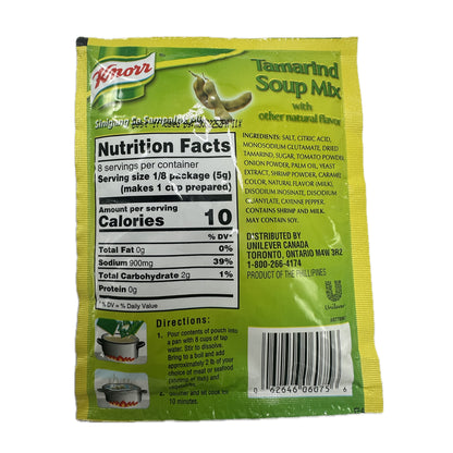 Tamarind Soup Mix with Other Natural Flavor Sinigang Sa Sampalok Mix by Knorr - 1.41 oz