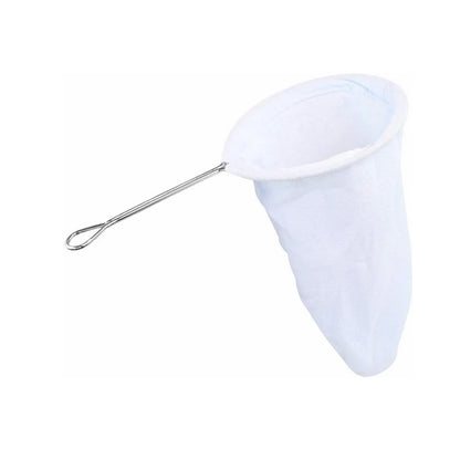Cloth coffee/Tea strainer with metal handle ถุงกรองชา กาแฟโบราณ ผ้าขาวบาง