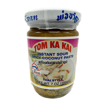 Por Kwan Brand Tom Ka Paste เครื่องต้มข่าไก่สำเร็จรูป - 7 oz