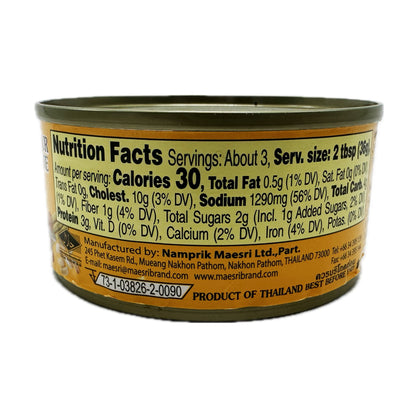Yellow Sour Curry Paste by Maesri แม่ศรีน้ำพริกแกงเหลือง - 114g