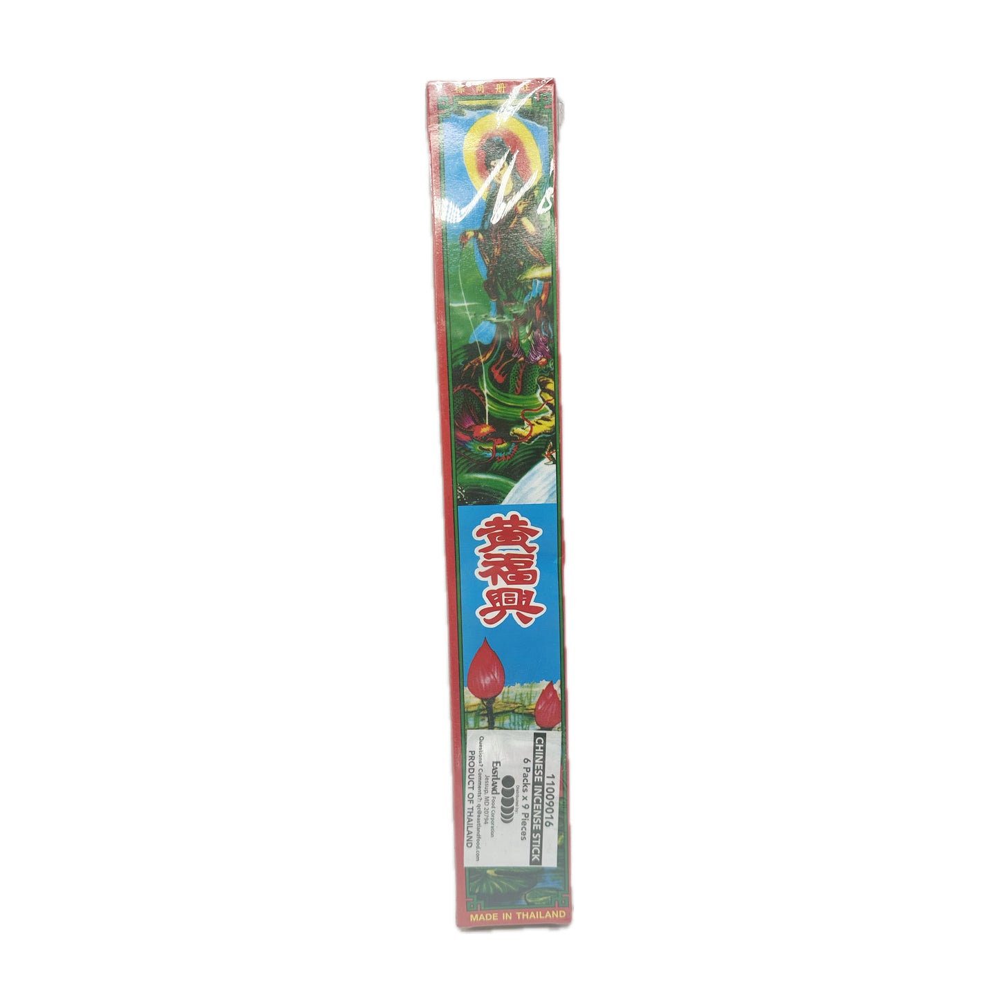 Chinese Incense Stick ธูปหอมไหว้พระ - 6 packs * 9 pieces